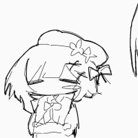 (peeking around)