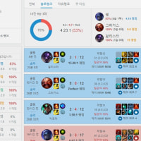 베트남 롤 배치고사 봤어요