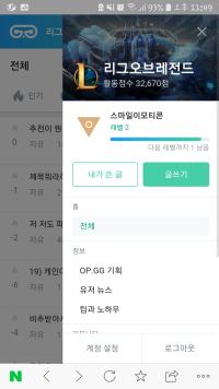 level info)