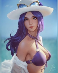 king god caitlyn come check it out lol