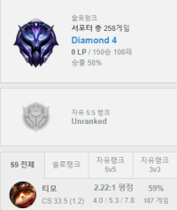 만년실골에서 다이아간 티모서폿 공략, 후기 (스압,정성)