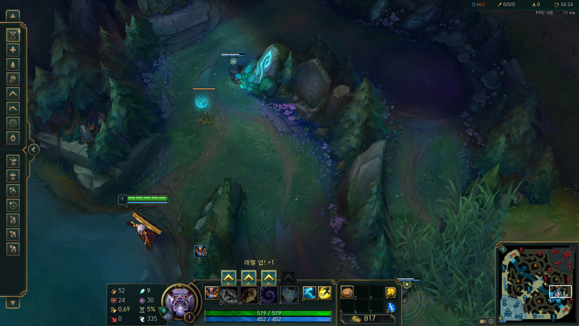 두개의 와드로 시야를 다먹는다.png