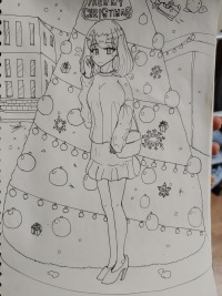 크리스마스 기념 그림