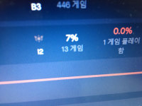 승률 7프로 본적있음?
