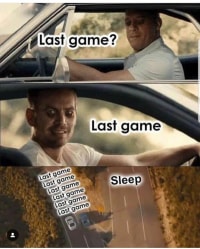 Legit the last one?