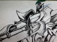 갤러리에서 예전에 그린그림 찾음