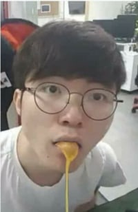 random faker orange juice pic jpg