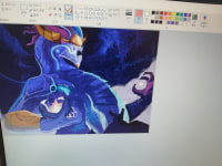 아우렐리온 솔 그림판 완성