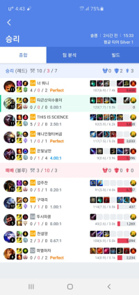 딜량 0으로 승리한 썰 푼다