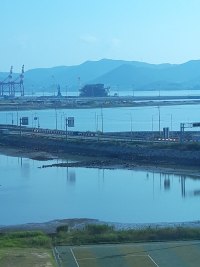 목포 전망대에서 조선소 봤는데 저거 세월호 인가?