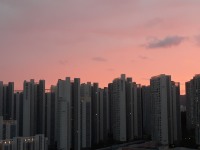 the sun... is setting