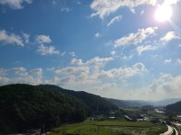 산골짜기 집풍경