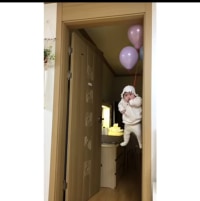 충격 하늘을 나는 아이