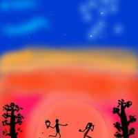 옵붕이형들 솔로인게 너무 슬퍼서 그림 그려봤어..