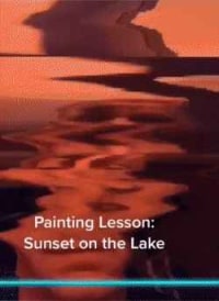 how to draw a sunset super fucking easily