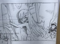welcome to the support mansion webtoon i tried drawing a panel lol