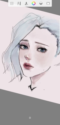 영꽃 베인 낙서