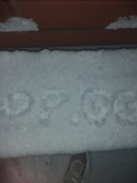 It started snowing all of a sudden so I had nothing better to do and wrote this