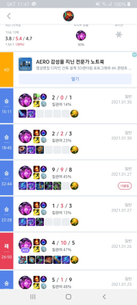 승률 50퍼의 법칙