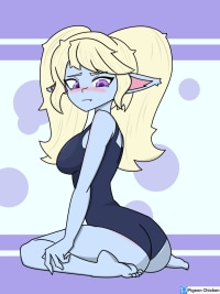 뽀삐를 그려와따 이마리야!