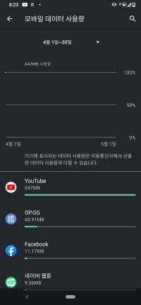 하하하 데이터틀고 유튜브봤네