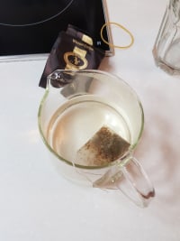 녹차로 커피끓이기
