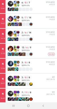 정신을 처려보니