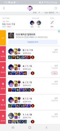 was watching a sgan mad movie and suddenly got curious so i looked up sgan's match history