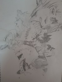 A pretty rough My Hero Academia