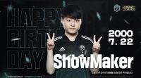 오늘은 쇼메이커 선수의 생일입니다