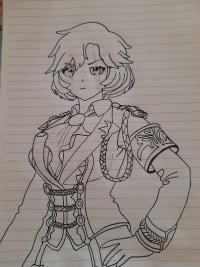 똥손 옵붕이 인생그림(?)  그렸음