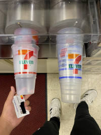 $2.5달러 미국 편의점 슬러쉬