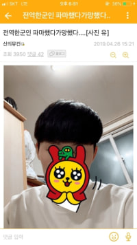 전역군인 파마 대참사