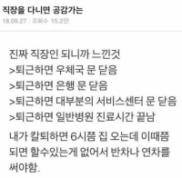 직장 다니면 공감되는 것