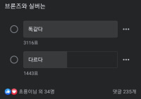브실골은 같다 VS 다르다