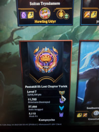 요릭 숙련도 전세계 9위