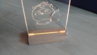 띠모 아크릴 조명
