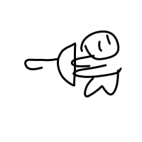 Hanger's signature pose