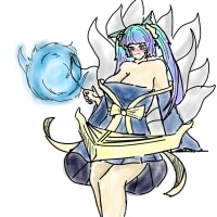 소나에 아리 한스푼 그려봄