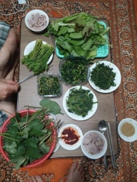 부부싸움후 밥상