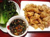 호불호 갈린다는 튀김