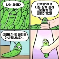 ???:엄마 저 오이가 될래요