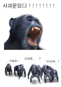 카카오게임즈 조계현 대표 사과문 쓰는 만화