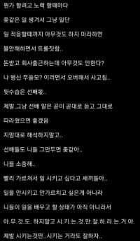 리얼 회사 20대 신입 특징