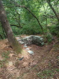 미친 산타는데 참호 봄