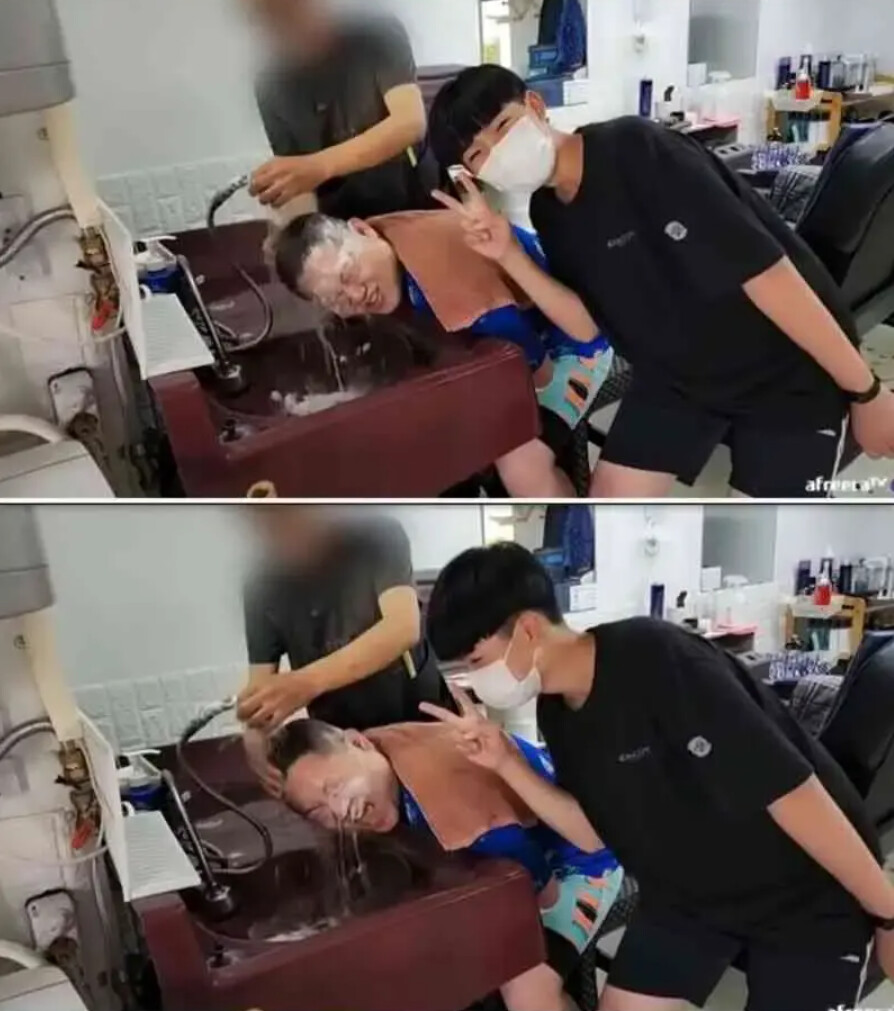 [유머] 팬하고 사진 찍어주는 유명 아프리카 BJ -  와이드섬