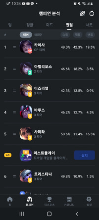 충격!! 아펠이 2티어?