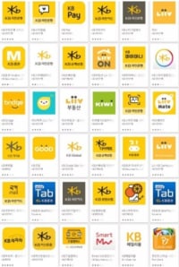 난잡하기로 유명한 국민은행 앱 근황