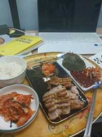 흔한 코로나 환자의 식단