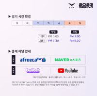 [속보] 트위치 LCK 중계권 포기